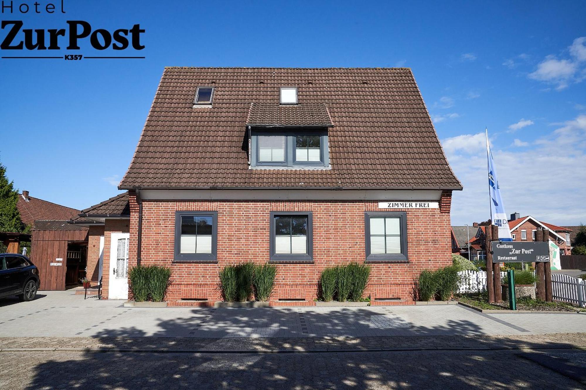K357 - Hotel & Restaurant "Zur Post" In Otterndorf Bei Cuxhaven Exterior foto