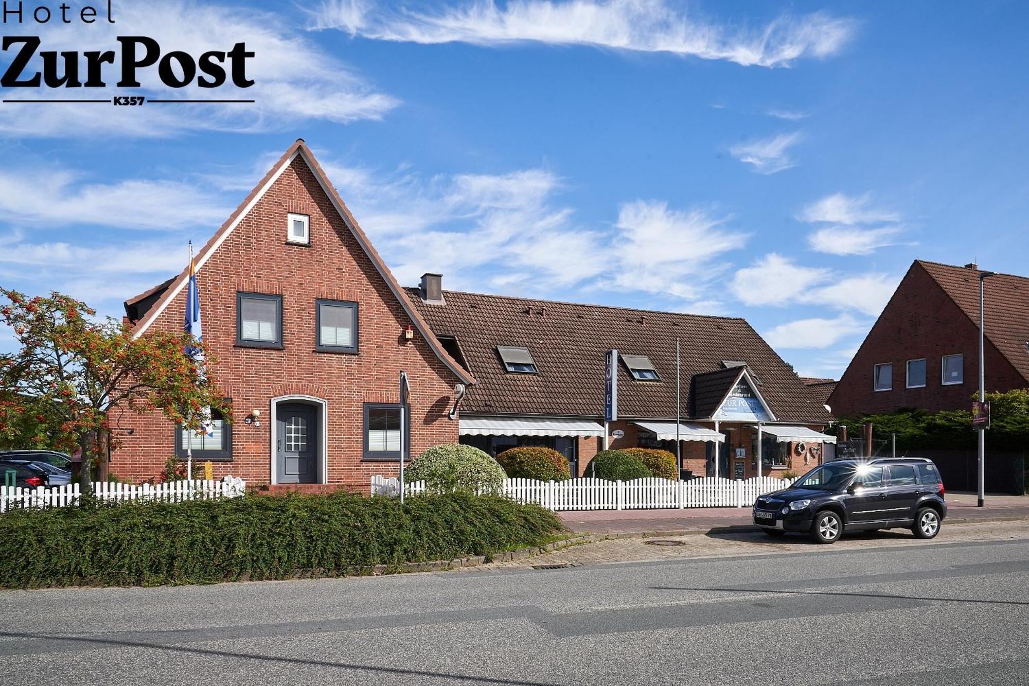 K357 - Hotel & Restaurant "Zur Post" In Otterndorf Bei Cuxhaven Exterior foto