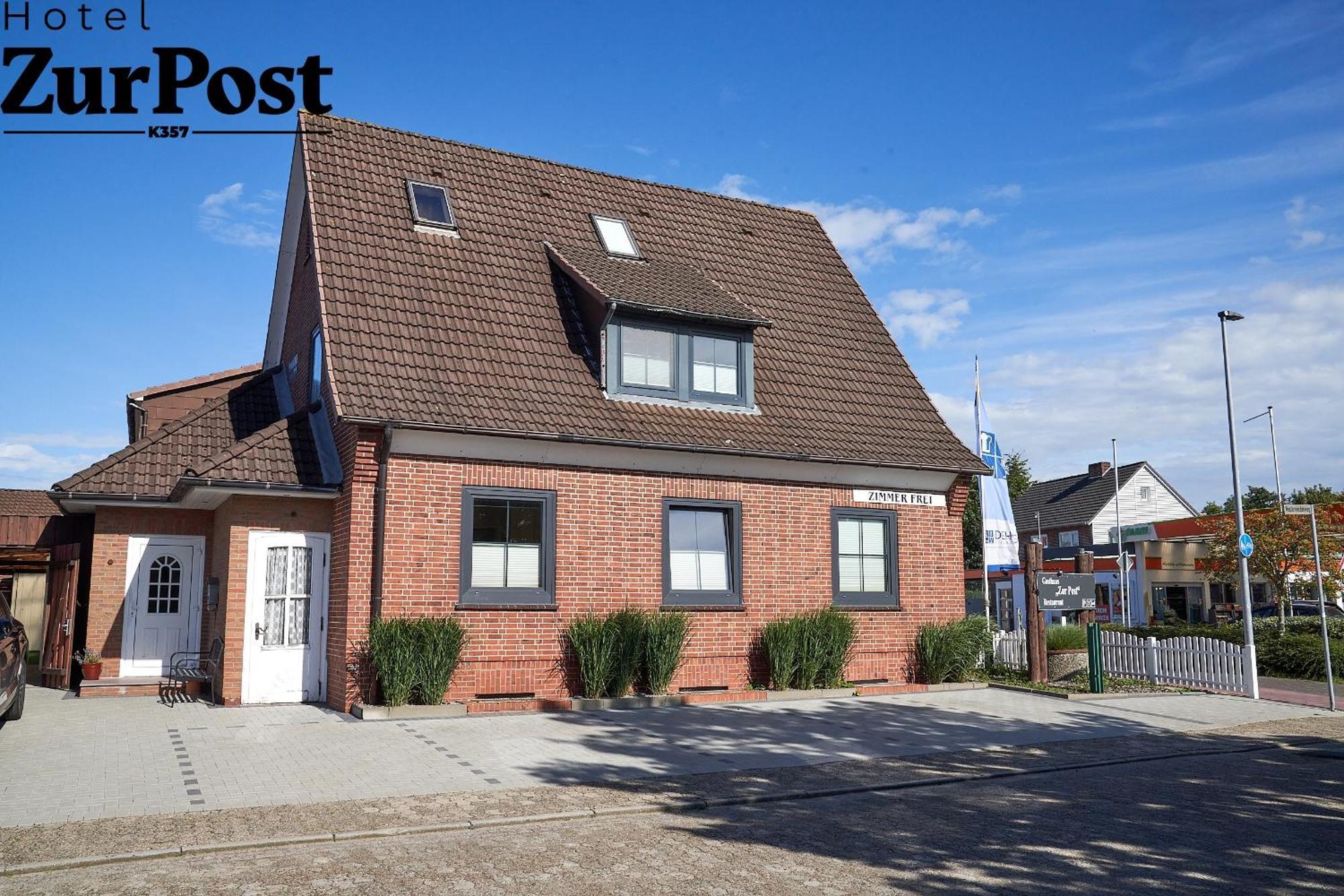 K357 - Hotel & Restaurant "Zur Post" In Otterndorf Bei Cuxhaven Exterior foto
