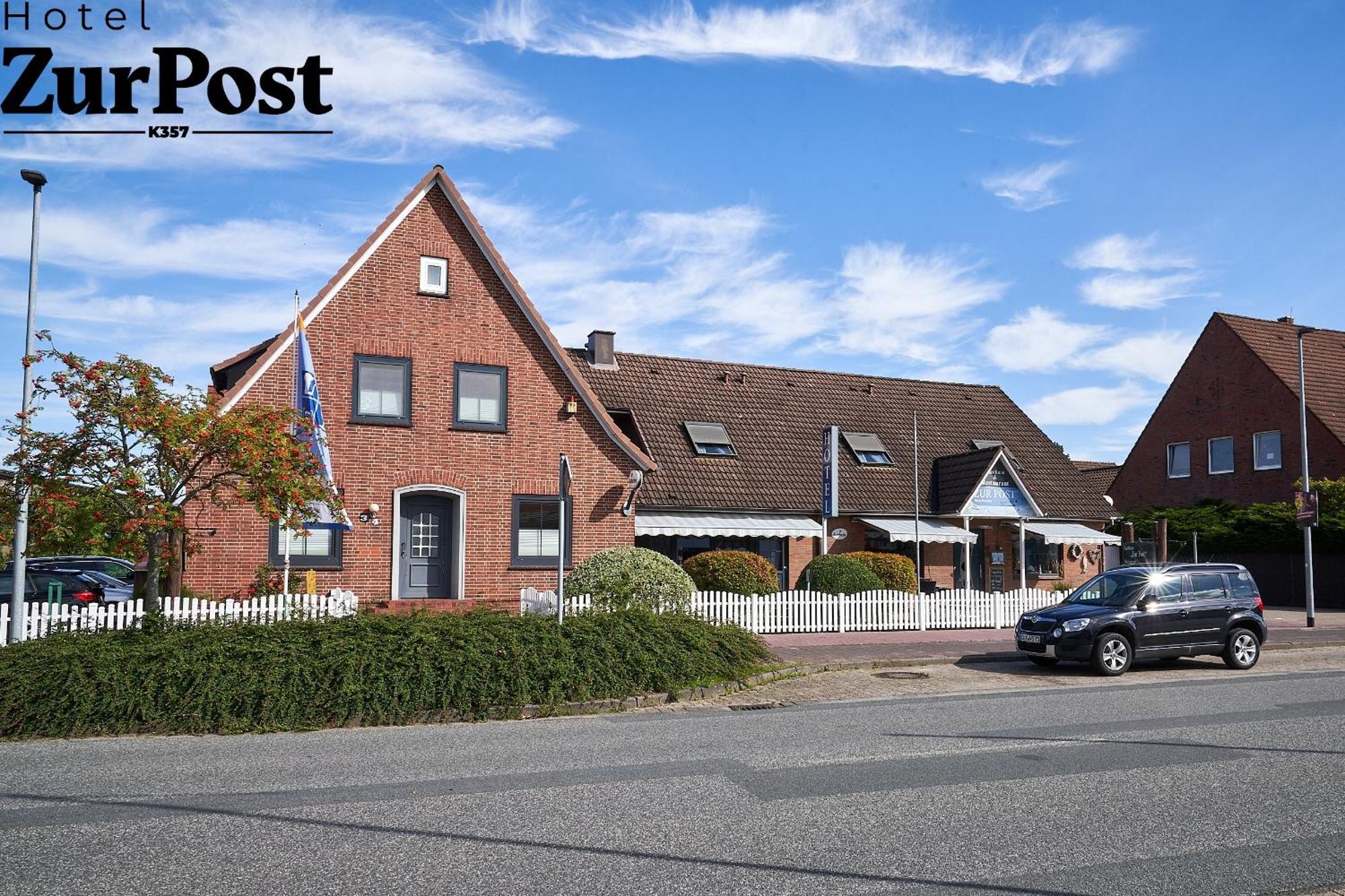 K357 - Hotel & Restaurant "Zur Post" In Otterndorf Bei Cuxhaven Exterior foto